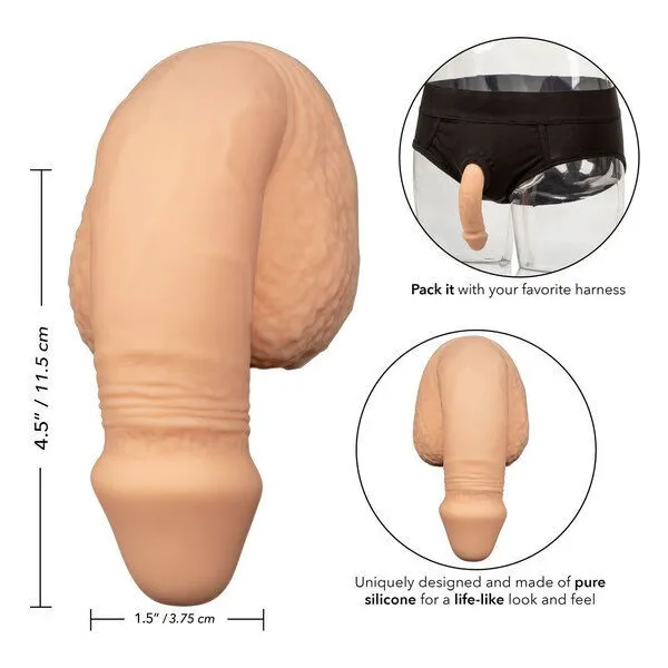 Silikon-Packung Penis 12,75 cm Fleisch von Calexotics | Fesselliebe.de