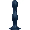 Double Ball-R Silikondildo Blau von Satisfyer Plugs