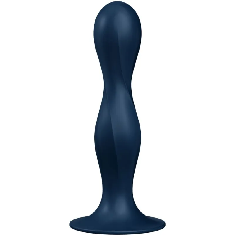 Double Ball-R Silikondildo Blau von Satisfyer Plugs | Fesselliebe.de