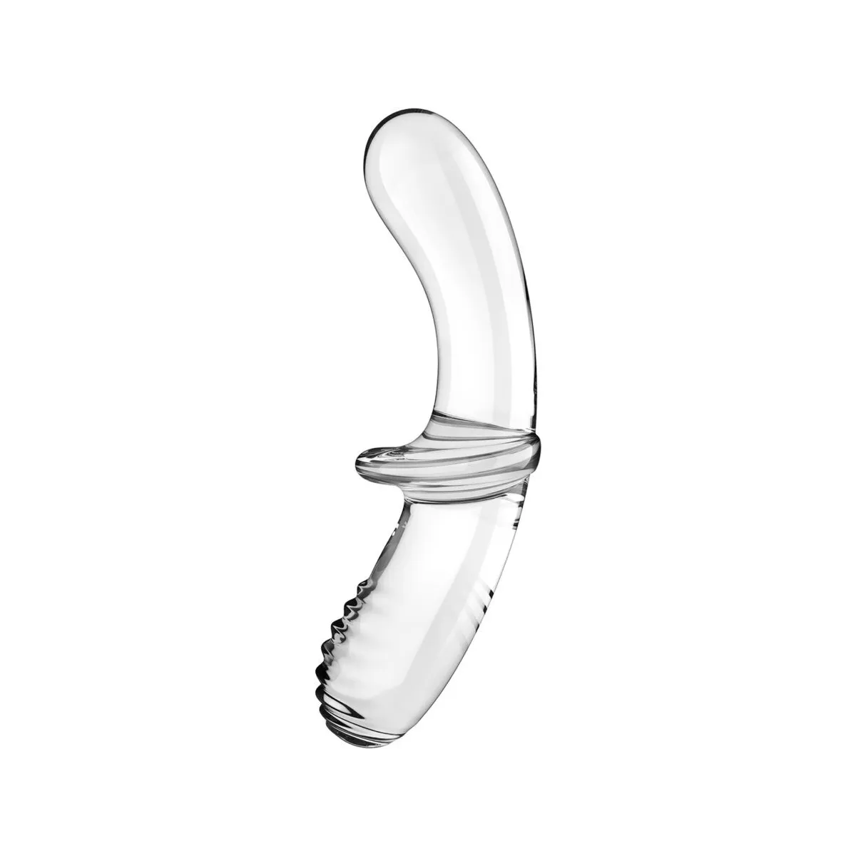 Doppel Kristall Dildo Transparent von Satisfyer Crystal | Fesselliebe.de