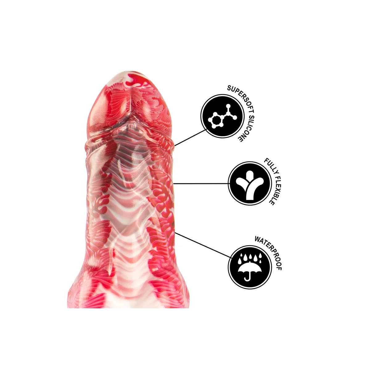 Helios Dildo mit Hodenwärme und Ekstase von Epic | Fesselliebe.de