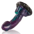 Basilisk Dildo Doppelt Schuppig Vergnügen, Kleine Grösse von Epic
