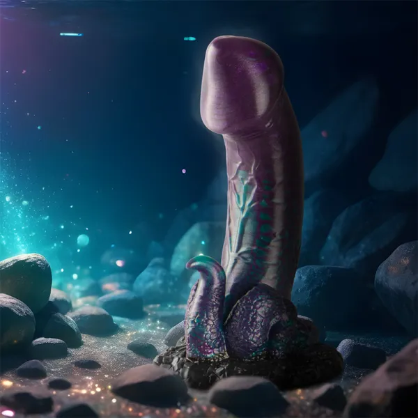 Basilisk Dildo Doppelt Schuppig Vergnügen, Kleine Grösse von Epic | Fesselliebe.de