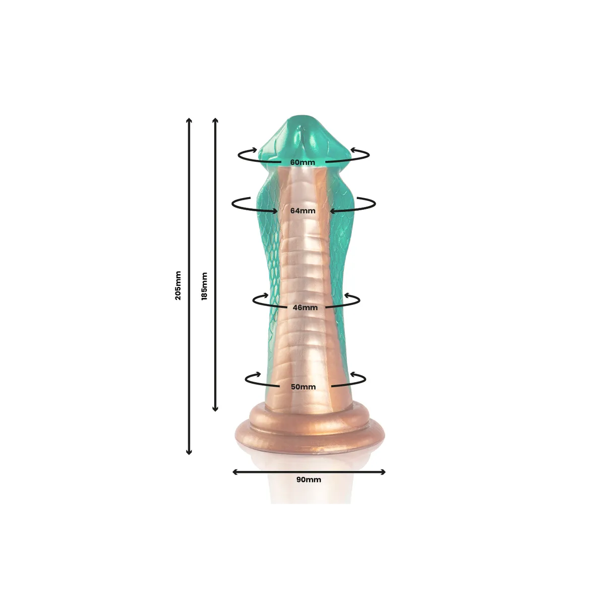 Python Dildo Cobra Grün von Epic | Fesselliebe.de