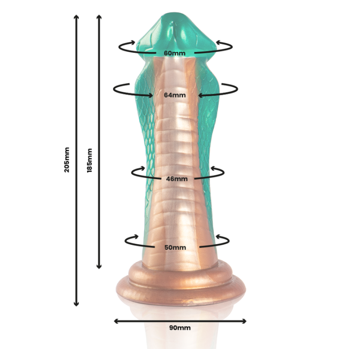 Python Dildo Cobra Grün von Epic | Fesselliebe.de