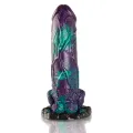 Basilisk Dildo Doppelt Schuppig Vergnügen, Grosse Grösse von Epic