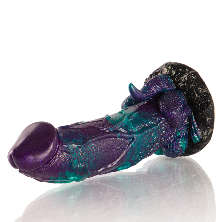 Basilisk Dildo Doppelt Schuppig Vergnügen, Grosse Grösse von Epic | Fesselliebe.de