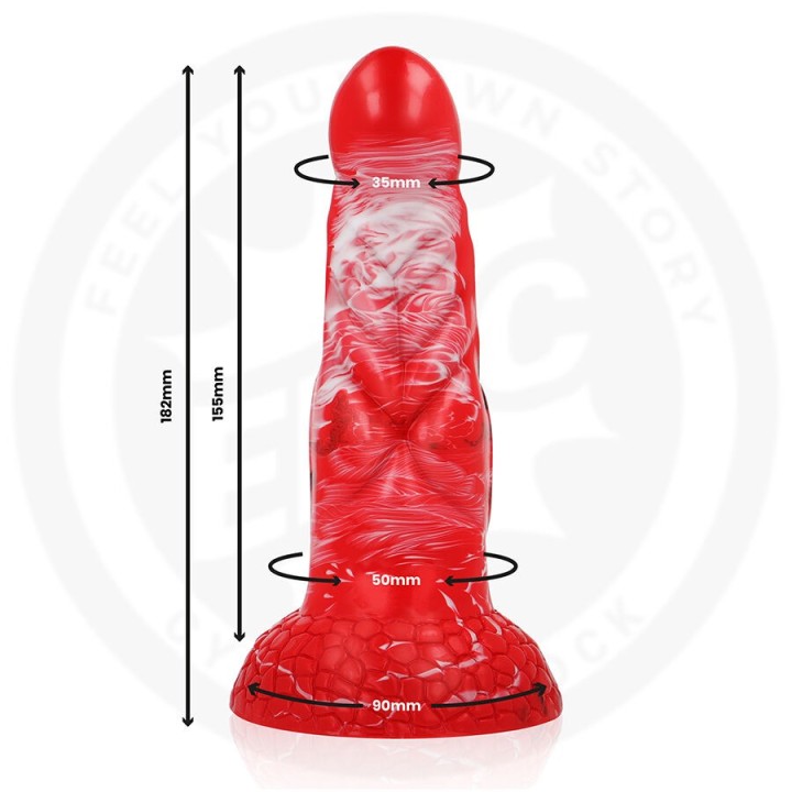 Dildo Agnis Crimson Fire von Epic | Fesselliebe.de