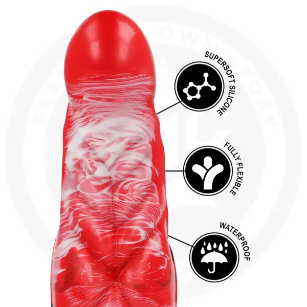 Dildo Agnis Crimson Fire von Epic | Fesselliebe.de