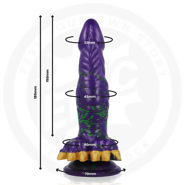 Dildo Crocotta Mystic Aurora von Epic | Fesselliebe.de
