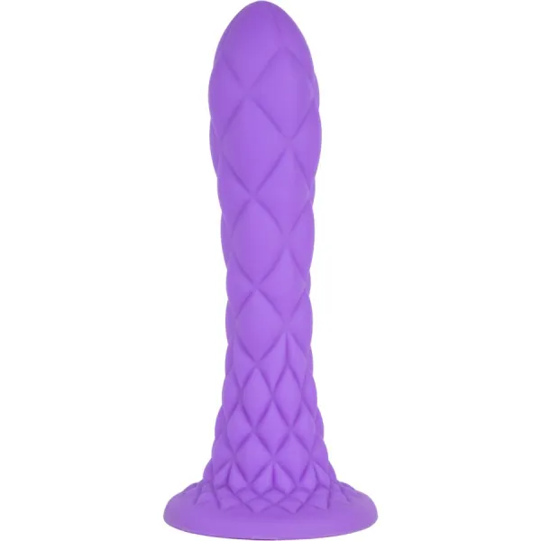 Dreamy Dildo Fantasy Flüssigsilikon Thermoreaktiv Violett 18,5 cm von Silexd | Fesselliebe.de