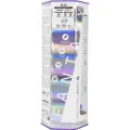 Dreamy Dildo Fantasy Flüssigsilikon Thermoreaktiv Violett 18,5 cm von Silexd