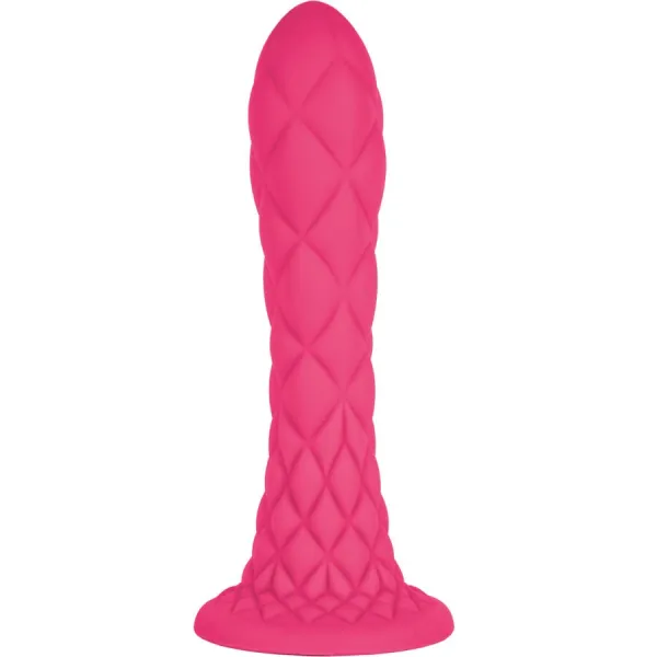 Dreamy Dildo Fantasy Flüssigsilikon Thermoreaktiv Fuchsia 18,5 cm von Silexd | Fesselliebe.de