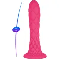 Dreamy Dildo Fantasy Flüssigsilikon Thermoreaktiv Fuchsia 18,5 cm von Silexd