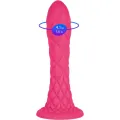 Dreamy Dildo Fantasy Flüssigsilikon Thermoreaktiv Fuchsia 18,5 cm von Silexd