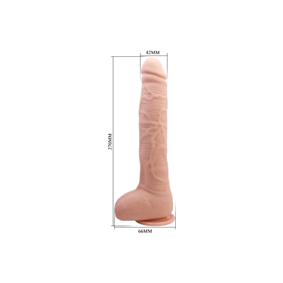 Flexibler Realistischer Dildo von Baile Dildos | Fesselliebe.de