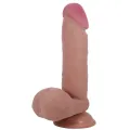 Sliding Skin Series Realistischer Dildo mit Sliding Skin Saugnapfleisch 20,5 cm von Pretty Love High Grade