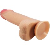 Sliding Skin Series Realistischer Dildo mit Gleitendem Haut-Saugnap 20,6 cm von Pretty Love High Grade | Fesselliebe.de
