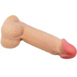 Sliding Skin Series Realistischer Dildo mit Gleitendem Haut-Saugnap 20,6 cm von Pretty Love High Grade | Fesselliebe.de