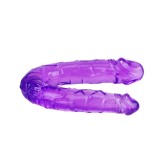 Doppeldildo In Flieder Flexibler Gelee von Baile Anal | Fesselliebe.de