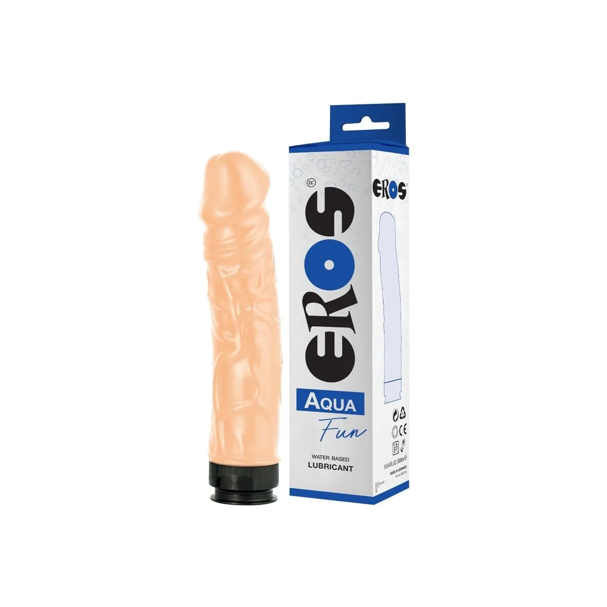 Aqua Fun Dildo und Gleitmittel auf Wasserbasis von Eros Toy Bottles | Fesselliebe.de