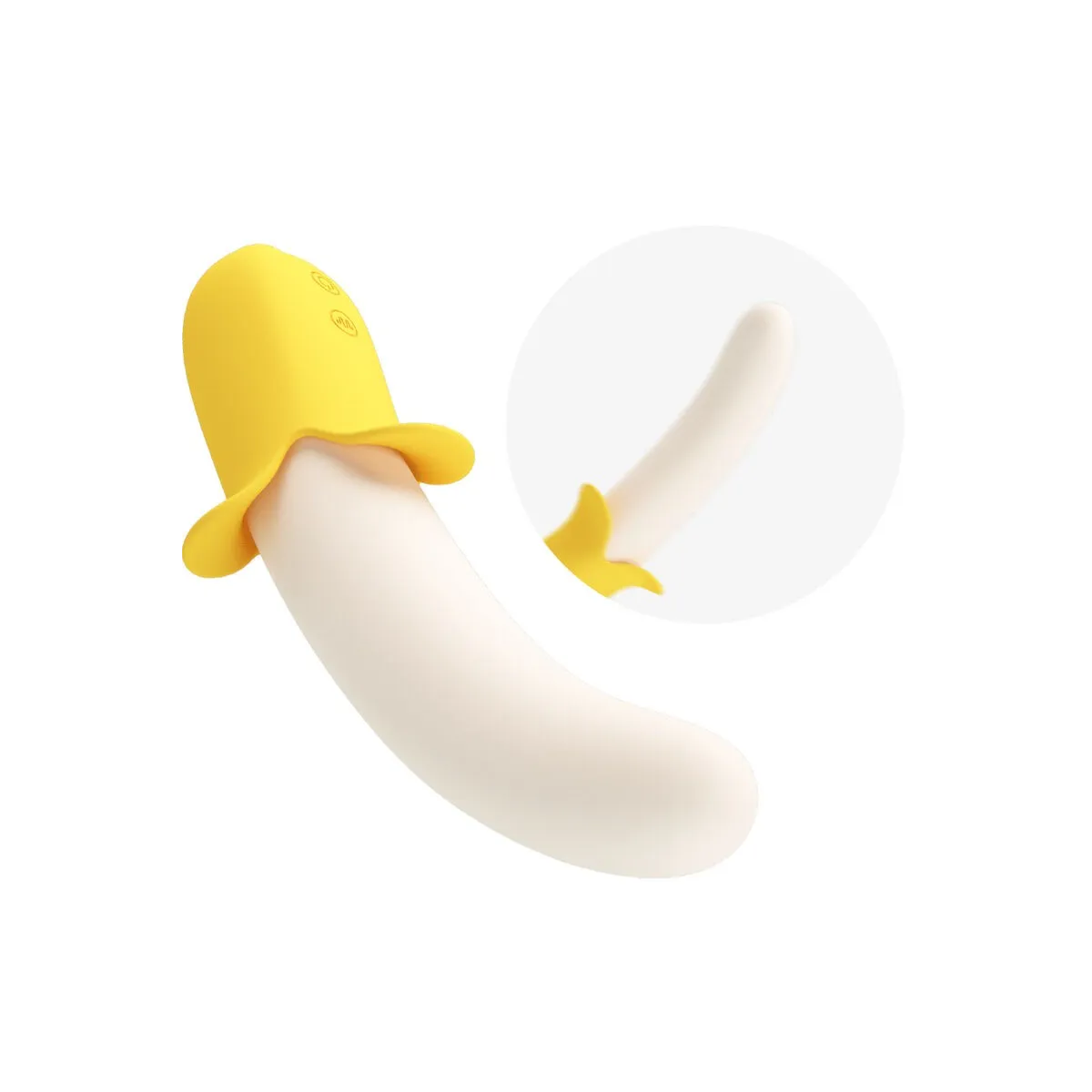 Banana Geek Super Power 7 Vibrationen Up&Down Silikon Schwarz von Pretty Love | Fesselliebe.de