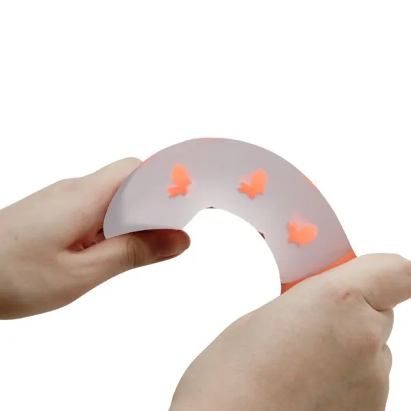 Magischer Nacht-Dildo ohne Vibration Leuchtendes Orange von Pretty Love Flirtation | Fesselliebe.de