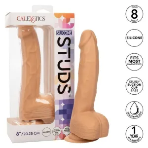 Silikon-Dildo 20,32 cm Haut von Calexotics | Fesselliebe.de