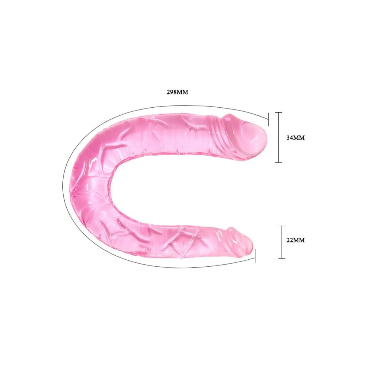 Doppel Dong Doppel Rosa Dildo von Baile Dildos | Fesselliebe.de