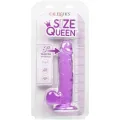 Grösse Königin-Dildo Lila 15,3 cm von Calexotics