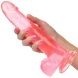 Grösse Königin-Dildo Rosa 20,3 cm von Calexotics | Fesselliebe.de