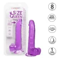 Grösse Königin-Dildo Lila 20,3 cm von Calexotics