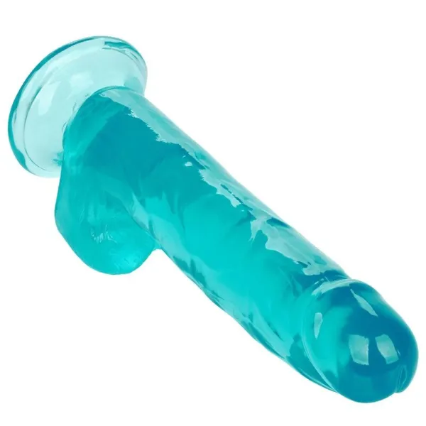 Grösse Königin-Dildo Blau 20,3 cm von Calexotics | Fesselliebe.de