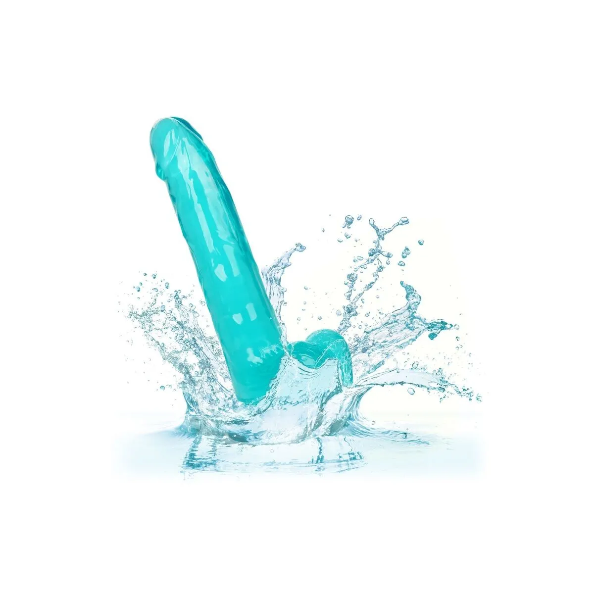 Grösse Königin-Dildo Blau 20,3 cm von Calexotics | Fesselliebe.de