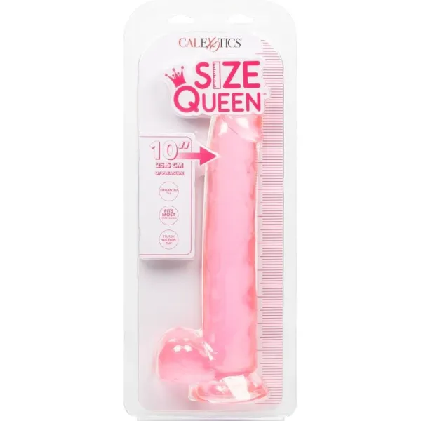 Grösse Königin-Dildo Rosa 25,5 cm von Calexotics | Fesselliebe.de