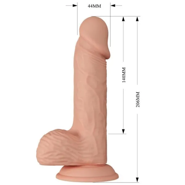 Catoblepas Flexibler Realistischer Dildo 20,6 cm natürlich von Baile Dildos | Fesselliebe.de