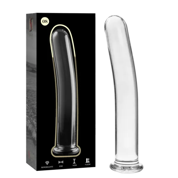 Modell 8 Dildo Borosilikatglas Klar 14,5 cm -O- 2 cm von Nebula Series By Ibiza | Fesselliebe.de