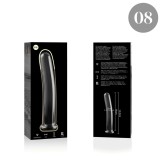 Modell 8 Dildo Borosilikatglas Klar 14,5 cm -O- 2 cm von Nebula Series By Ibiza | Fesselliebe.de