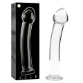 Modell 11 Dildo Borosilikatglas Klar 16 cm -O- 3 cm von Nebula Series By Ibiza