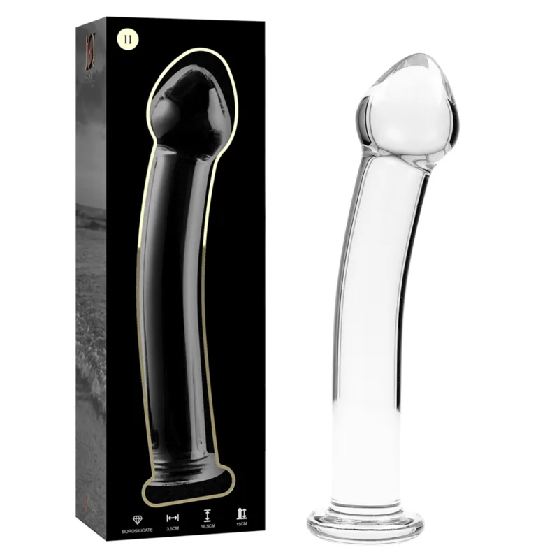 Modell 11 Dildo Borosilikatglas Klar 16 cm -O- 3 cm von Nebula Series By Ibiza | Fesselliebe.de