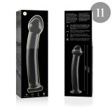 Modell 11 Dildo Borosilikatglas Klar 16 cm -O- 3 cm von Nebula Series By Ibiza | Fesselliebe.de