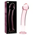 Modell 11 Dildo Borosilikatglas Rosa 16 cm -O- 3 cm von Nebula Series By Ibiza