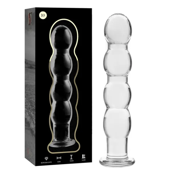 Modell 10 Dildo Borosilikatglas Klar 16,5 cm -O- 3,5 cm von Nebula Series By Ibiza | Fesselliebe.de