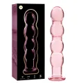 Modell 10 Dildo Borosilikatglas Rosa 16,5 cm -O- 3,5 cm von Nebula Series By Ibiza