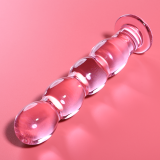 Modell 10 Dildo Borosilikatglas Rosa 16,5 cm -O- 3,5 cm von Nebula Series By Ibiza | Fesselliebe.de