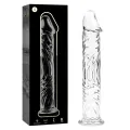 Modell 12 Dildo Borosilikatglas Klar 17 cm -O- 3,5 cm von Nebula Series By Ibiza