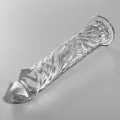 Modell 12 Dildo Borosilikatglas Klar 17 cm -O- 3,5 cm von Nebula Series By Ibiza