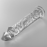Modell 12 Dildo Borosilikatglas Klar 17 cm -O- 3,5 cm von Nebula Series By Ibiza | Fesselliebe.de