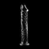 Modell 12 Dildo Borosilikatglas Klar 17 cm -O- 3,5 cm von Nebula Series By Ibiza | Fesselliebe.de