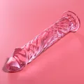 Modell 12 Dildo Borosilikatglas Rosa 17 cm -O- 3,5 cm von Nebula Series By Ibiza